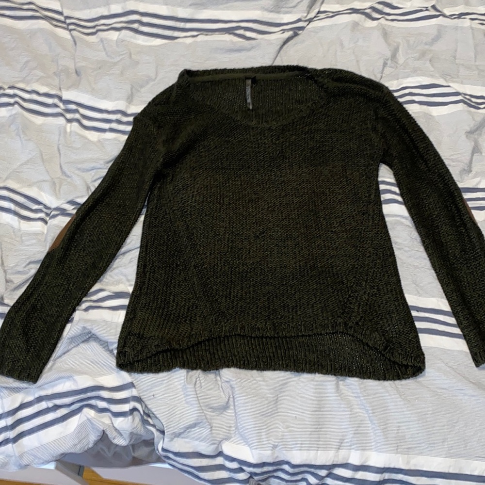 Green sweater